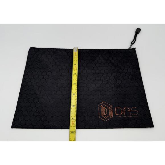 DAS Hex Pattern Drawstring Storage Pouch 9"x7" - Picture 4 of 4